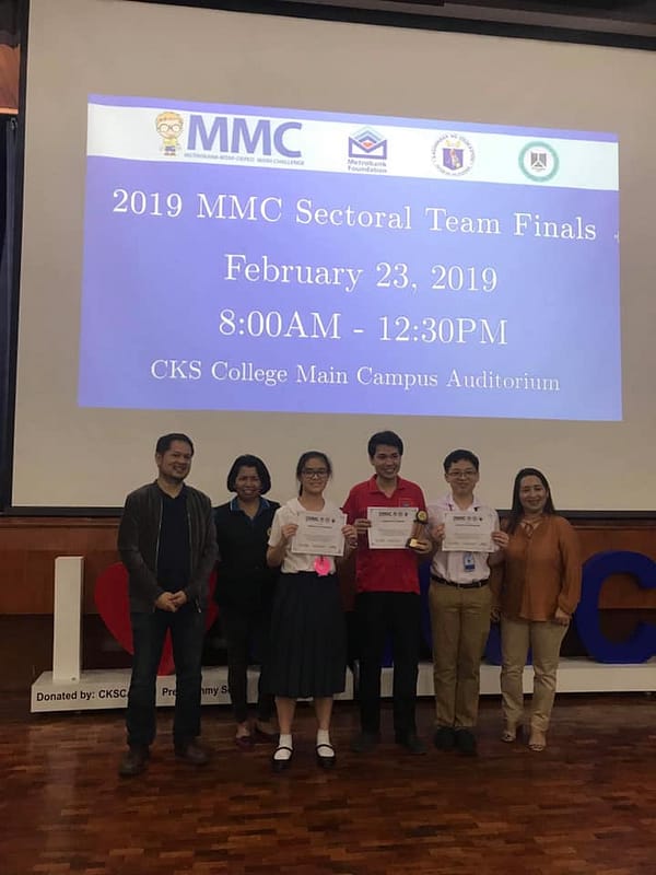 Honors Metrobank MTAP DepED Math Challenge Sectoral Team Finals
